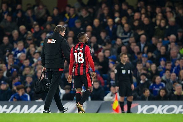 Defoe's injury will be a huge area of concern for Bournemouth